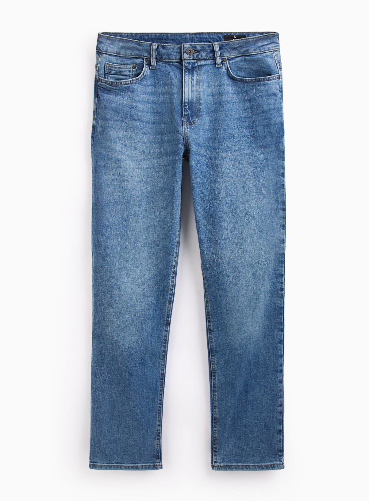 Mid Denim Slim Leg Jeans 32S - Image 3 thumbnail